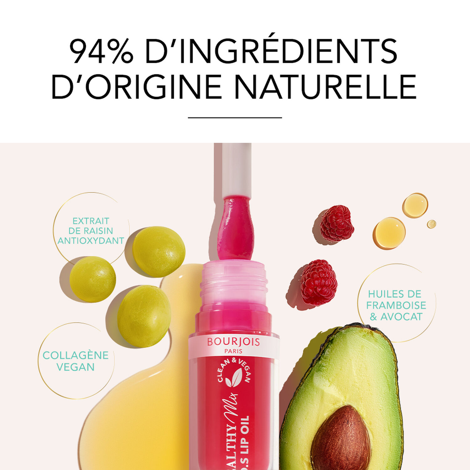 Healthy Mix Clean Sos Lip Oil - Huile à Lèvres