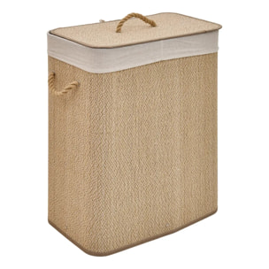 Panier à linge Stemy 100L marron