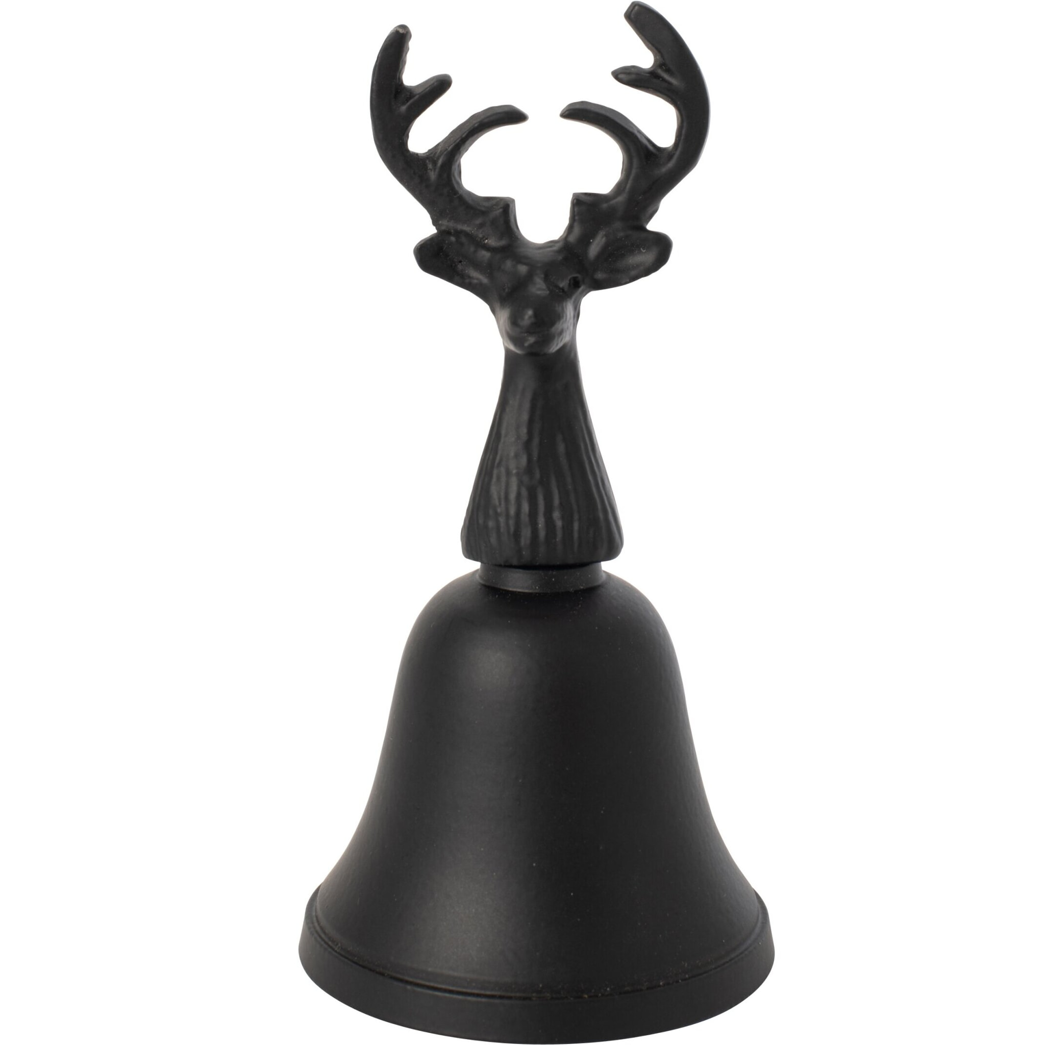 J-Line cloche décorative cerf - aluminium - noir