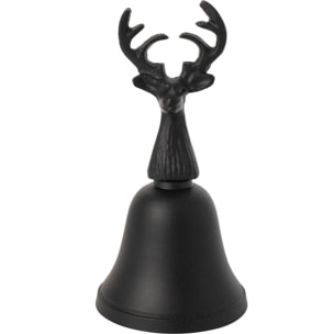 J-Line cloche décorative cerf - aluminium - noir