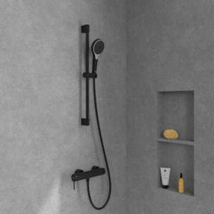 Mitigeur mécanique douche Loop & Friends Noir mat