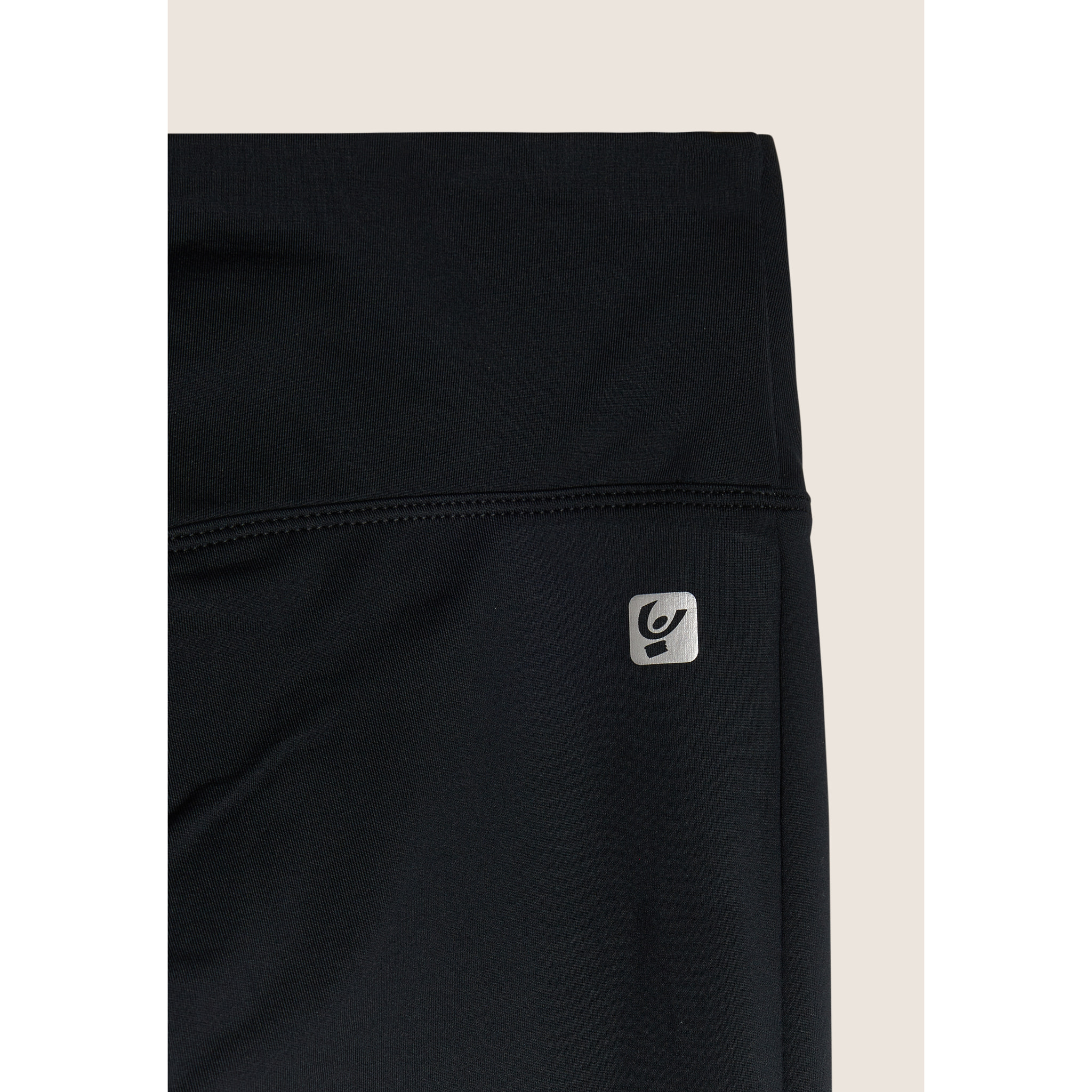 Leggings 7/8 Vita Regular in Tessuto Tecnico Traspirante