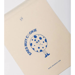 Bolsa tela regalo "Eres muy Cookie"