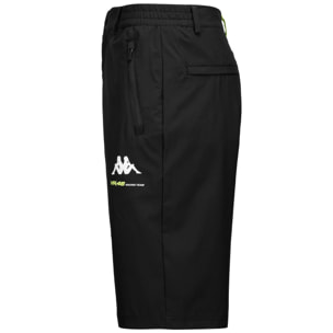 Kappa - Pantaloni Corti Uomo Nero - Anipim Vr46