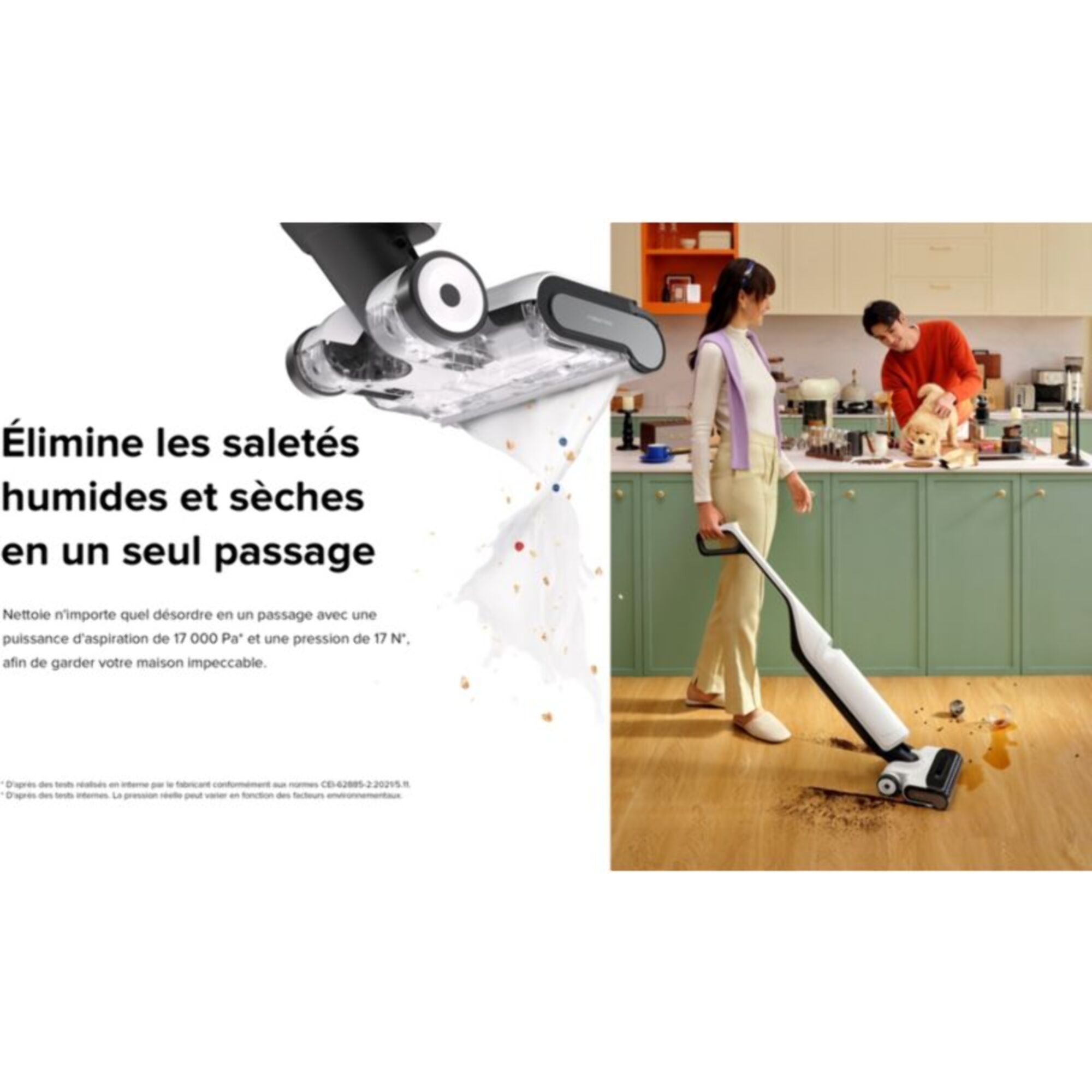 Nettoyeur de sol ROBOROCK Flexi