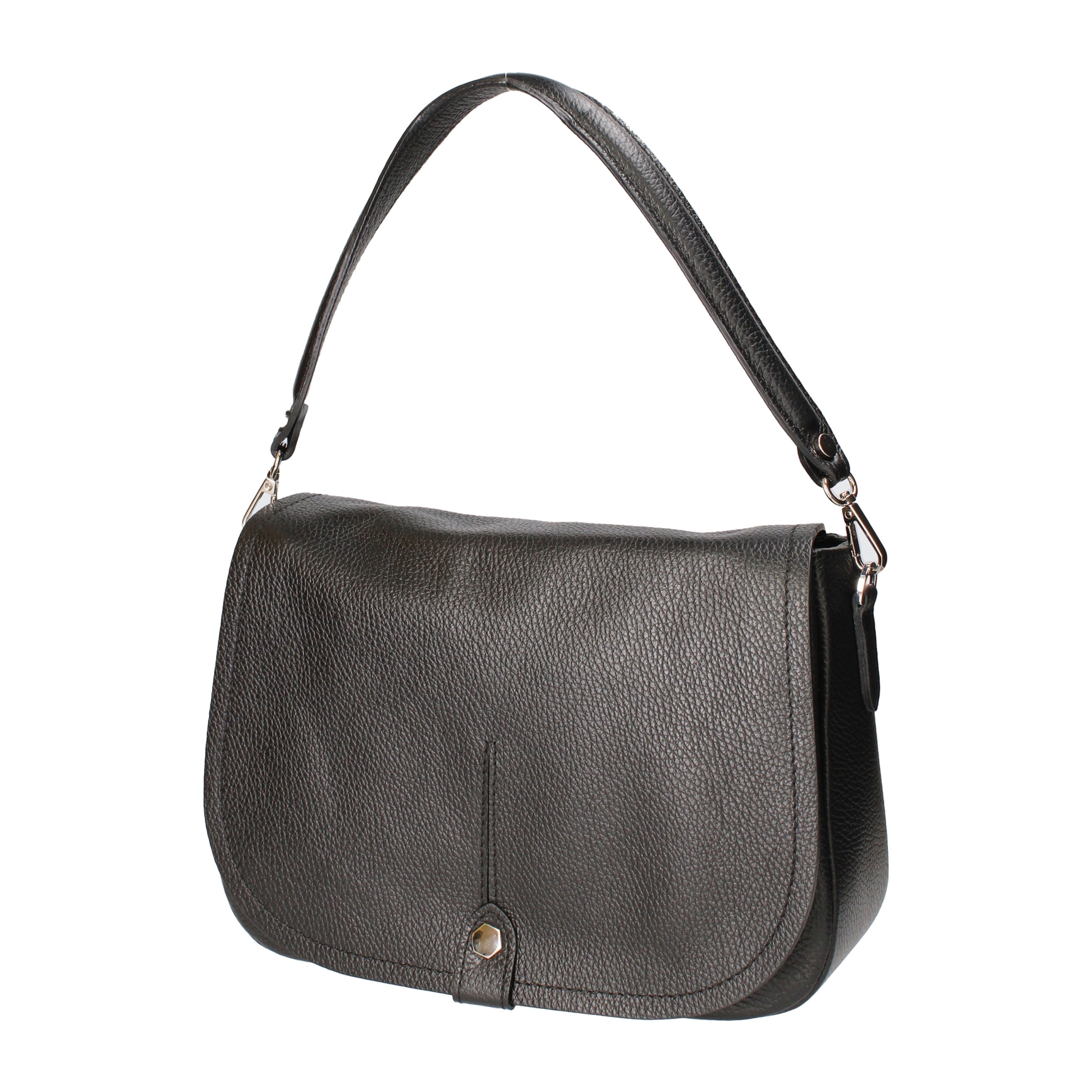 Borsa a spalla Sabina da donna In Vera pelle Made in Italy 29x20x11 cm