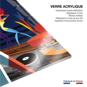 Tableau after ski en savoie Tableau plexiglas