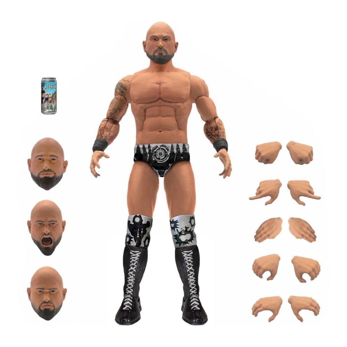 Good Brothers Wrestling Ultimates Action Figura Karl Anderson 18 Cm Super7