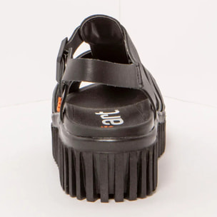 Sandalia de cuña 1575 NAPPA BLACK/BRIGHTON color Black