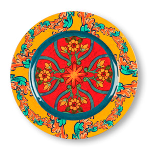 Set de 6 assiettes de présentation 33 cm – Excelsa, Plastique Trinacria