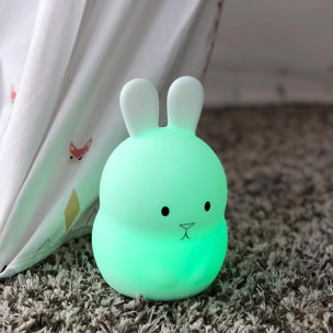 Veilleuse bébé lapin sans fil touch LED BUNNY H19CM