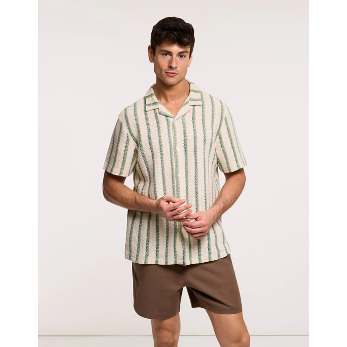 Camisa Manga Corta Verde - Nosara