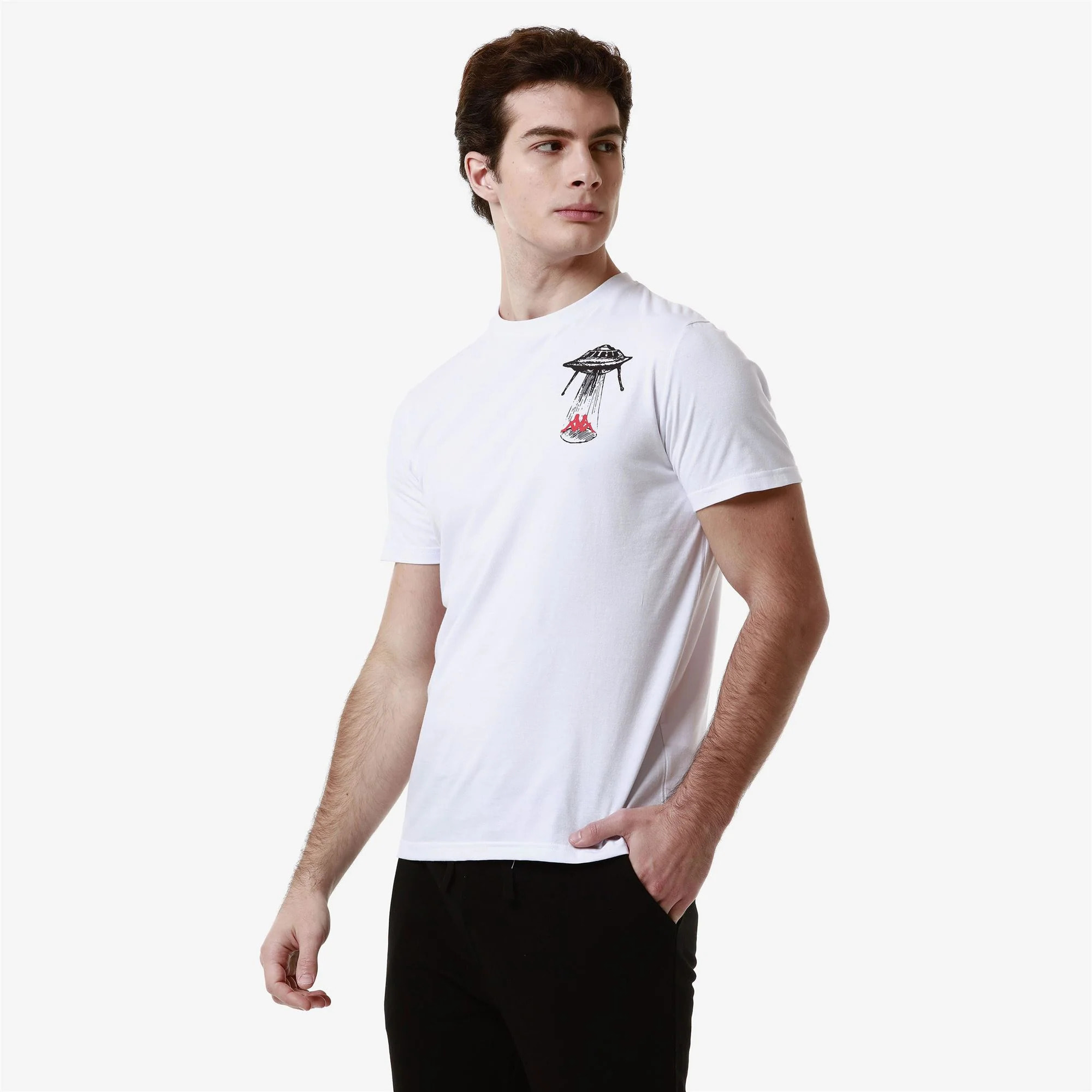 Camisetas y tops Kappa Hombre Authentic Graphik Lamar