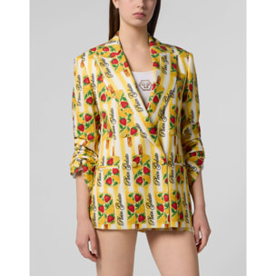 PHILIPP PLEIN Double-Breasted Duke Blazer Plein Gelato