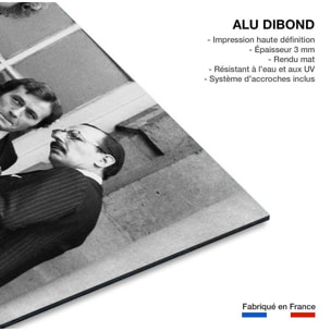 Tableau le retour du grand blond en 1974  Tableau alu Dibond