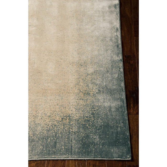 Tapis salon et chambre tissé en viscose motif simple MORE