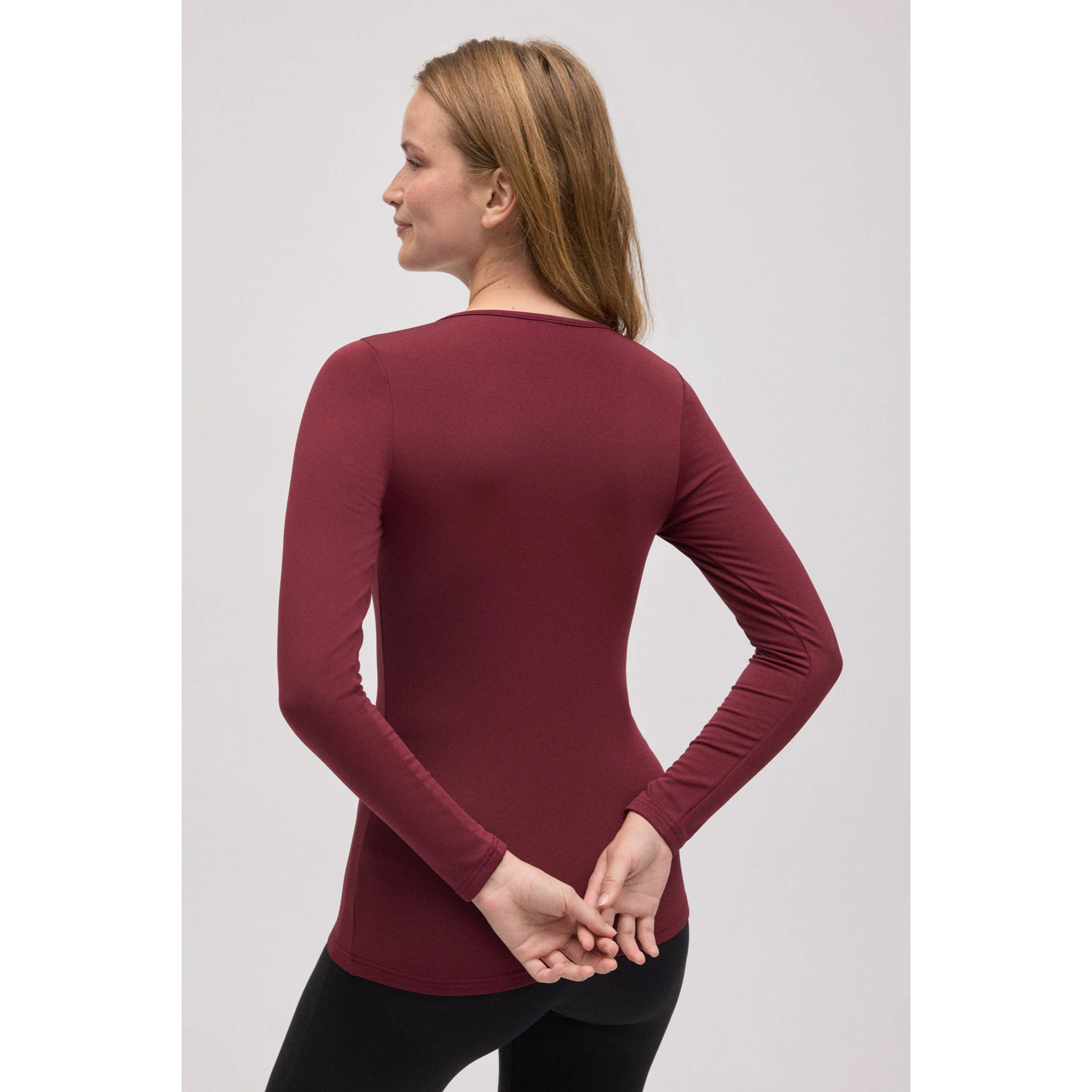 Canotta termica a maniche lunghe da donna
