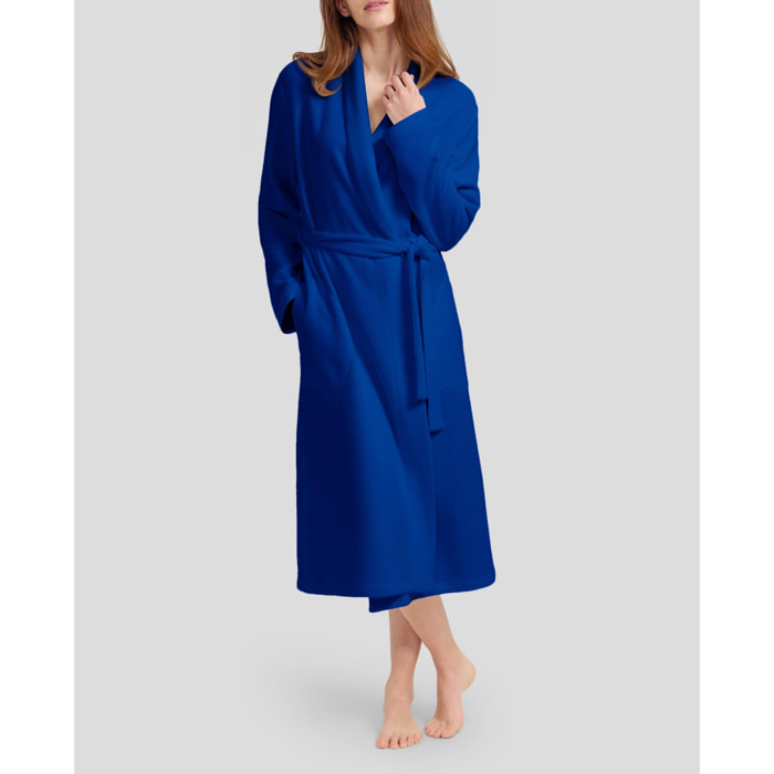 Bata corta azul