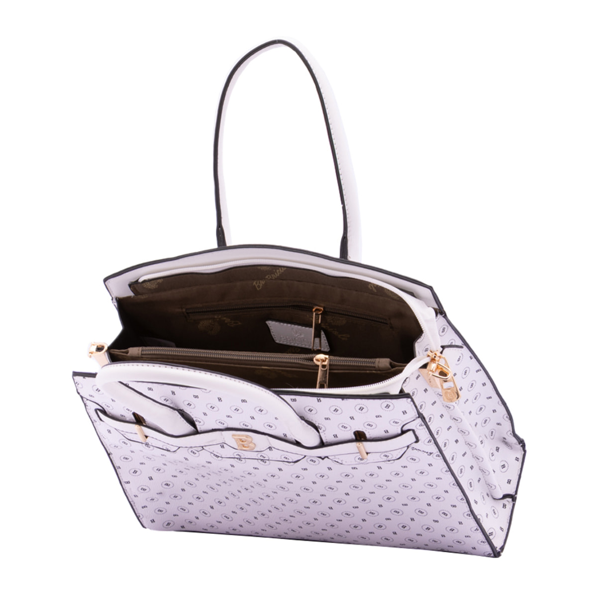 Borsa a mano  da donna ecopelle Prodotto Vegano 30x25x10 cm