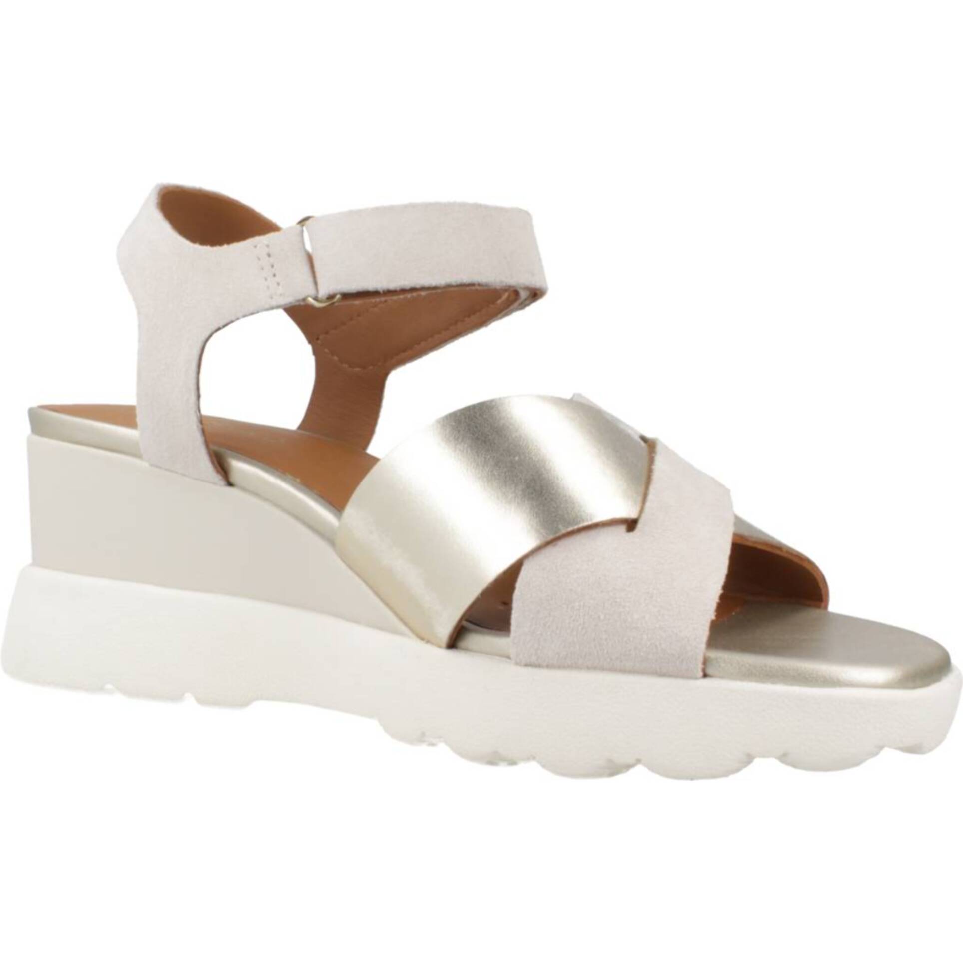 Sandalias Mujer de la marca GEOX  modelo D SPHERICA EC6 C Beige