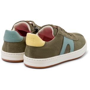 Zapatillas - CAMPER Runner Four Twins - Verde - Piel de ante