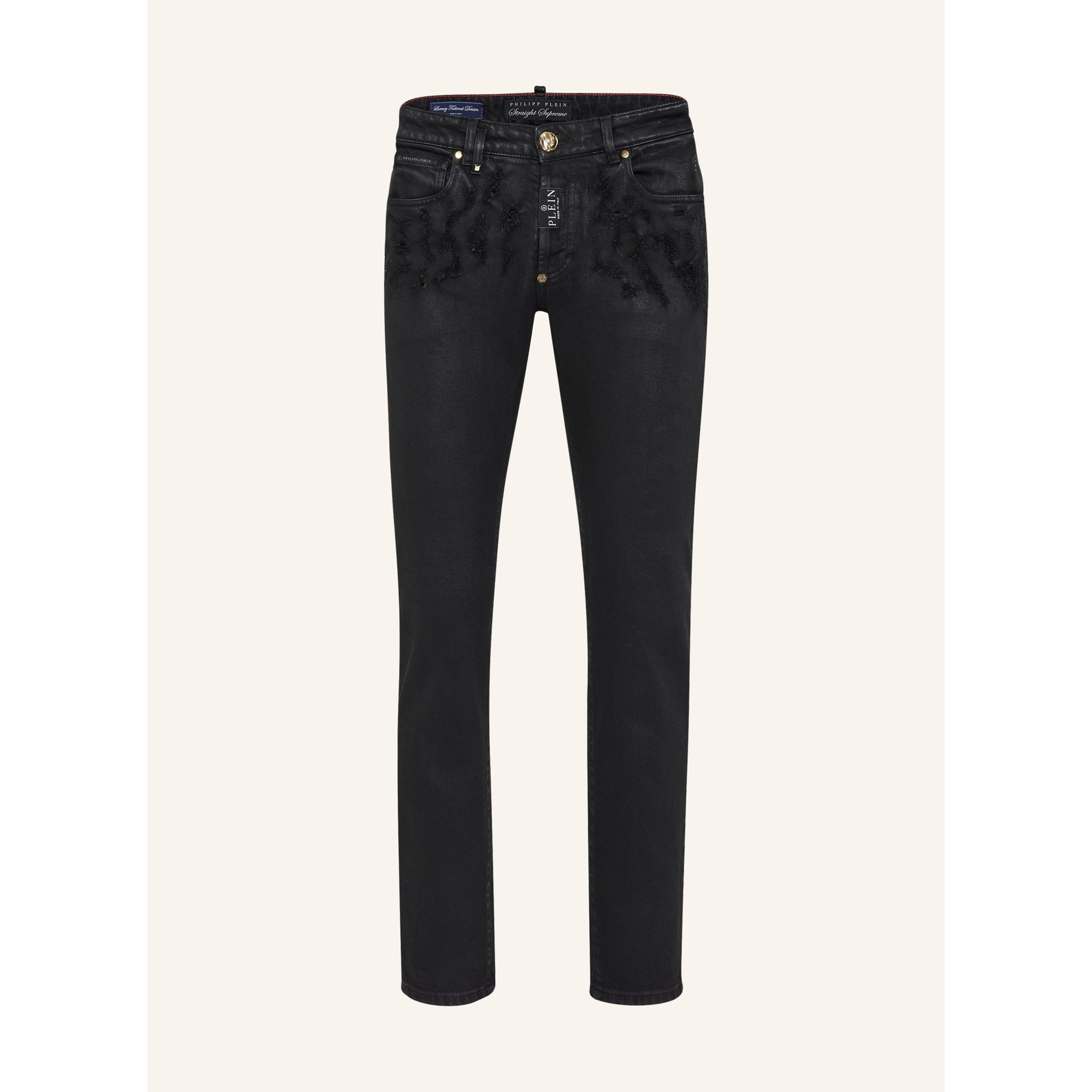 PHILIPP PLEIN Vaqueros de corte recto