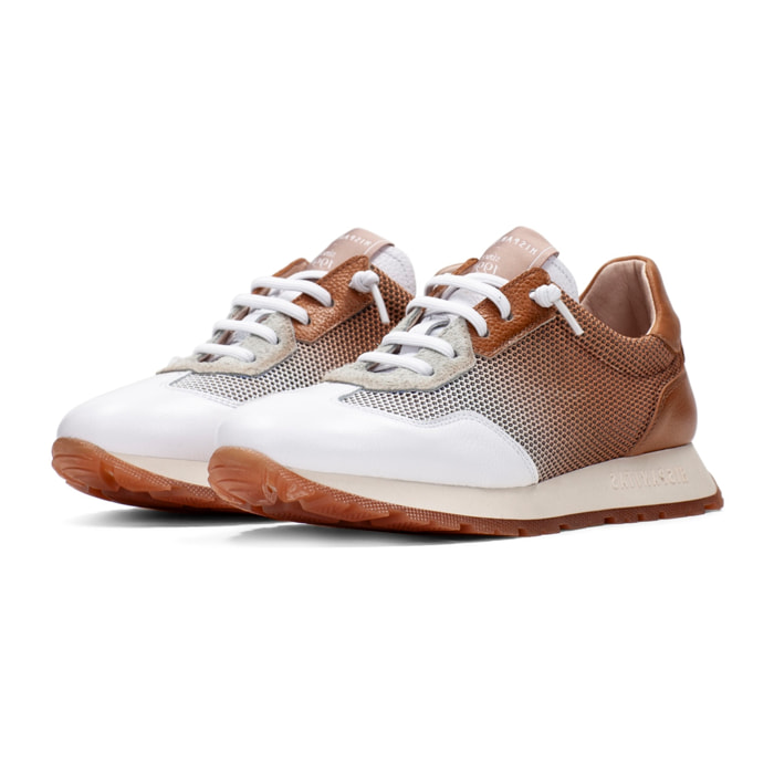 Deportivo Kansas Cuero blanco 3,5 cm