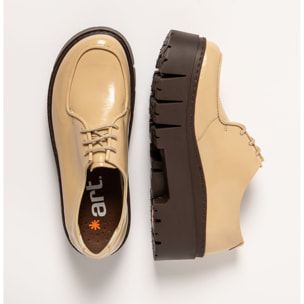 Zapatos 1764 NAPPA SHINNY CHAMPAGNE / LEEDS color Champagne