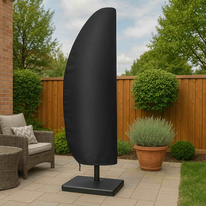 Protector para Sombrilla de Poste Libre 22x25x45cm - Funda Resistente al Agua y Protección UV 30+