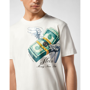 PHILIPP PLEIN T-Shirt Round Neck Ss MONEY