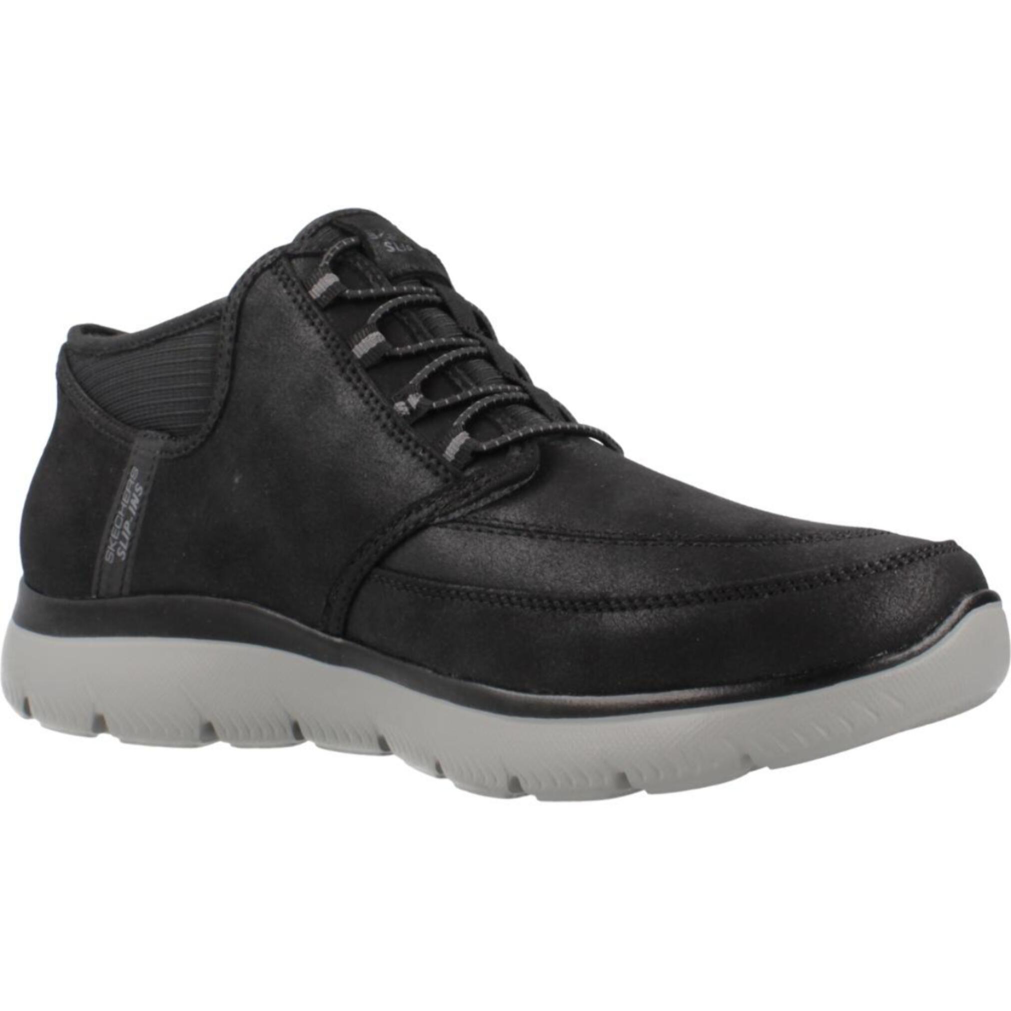 Sneakers De  Hombre Slip Ins - Summits - Siegul Negro