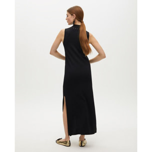 Vestito Lurex Collo Halter