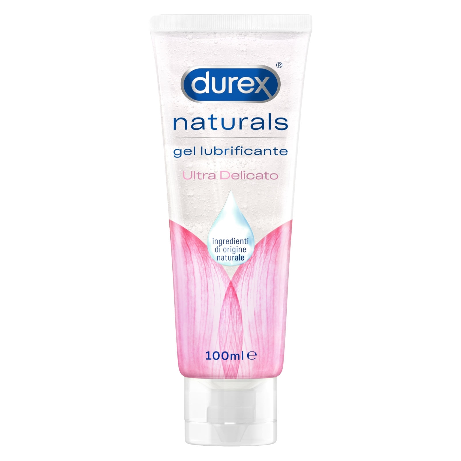 Durex Naturals Gel Lubrificante Intimo Ultra Delicato con Aloe Vera 100ml