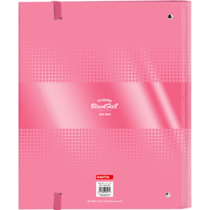 Carpeta 4 anillas 35mm c/recambio blackfit8 "glow up"