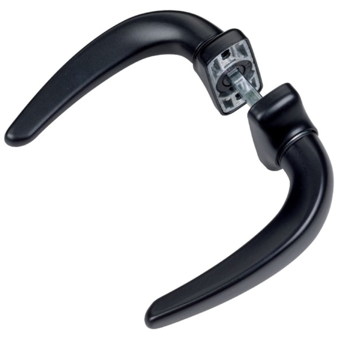 Bequille double horus noir 9005 - 2051I