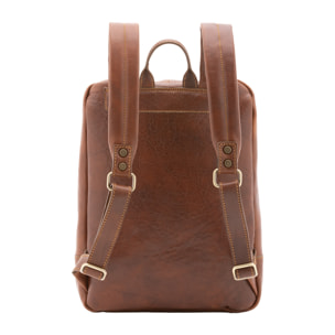 Zaino  unisex In Vera pelle Made in Italy 39x29x10 cm