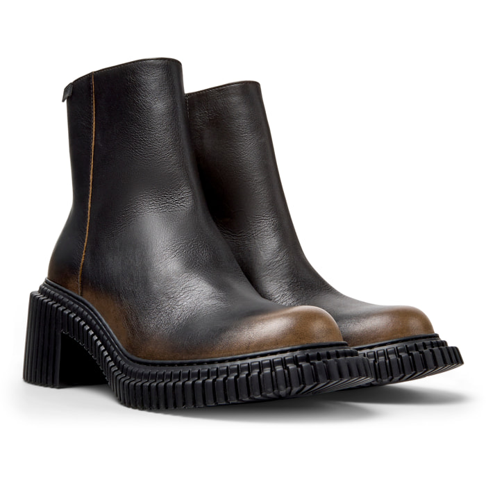 Botines - CAMPER Pix London - Multicolor - Cuero liso