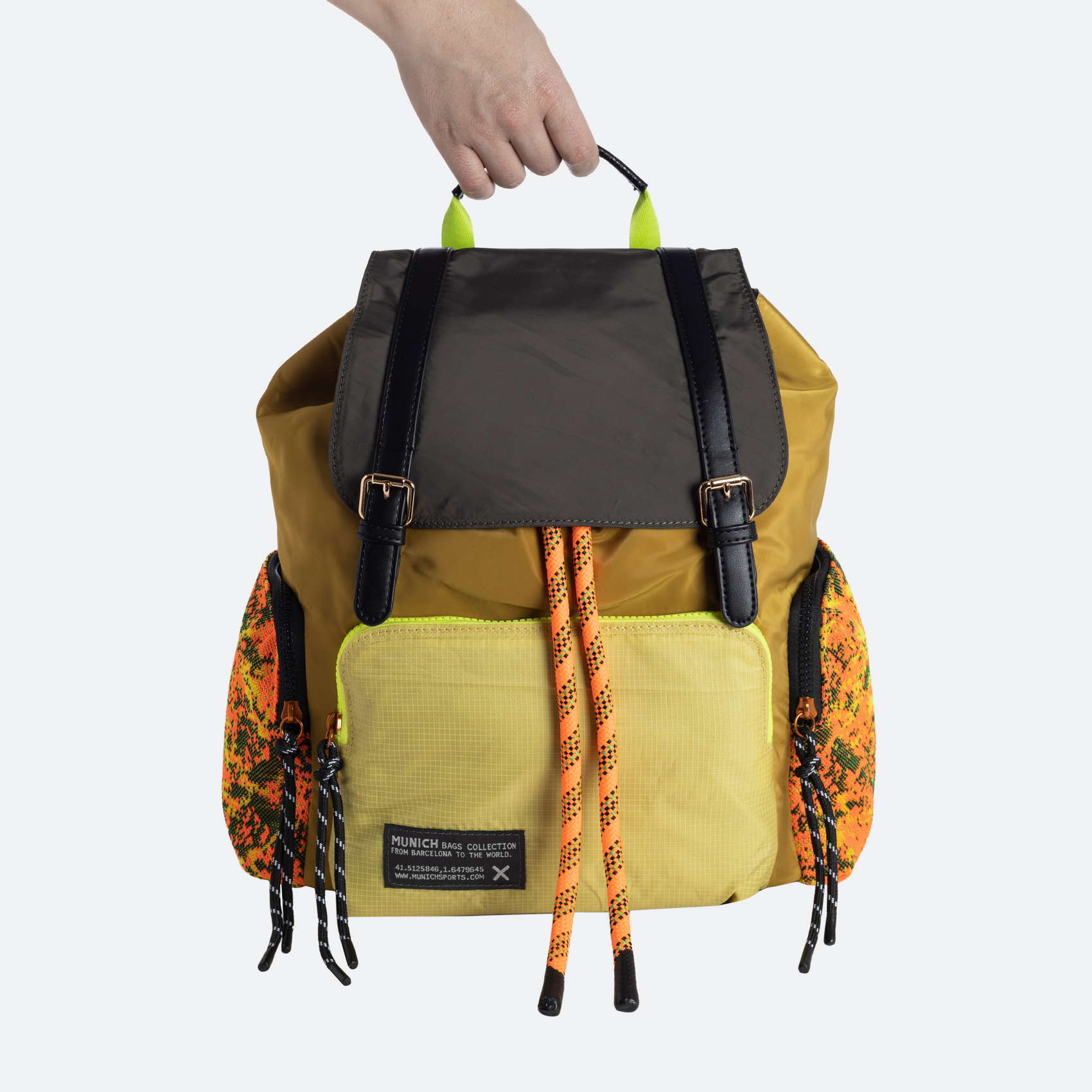 DEEP BACKPACK MOUTARD