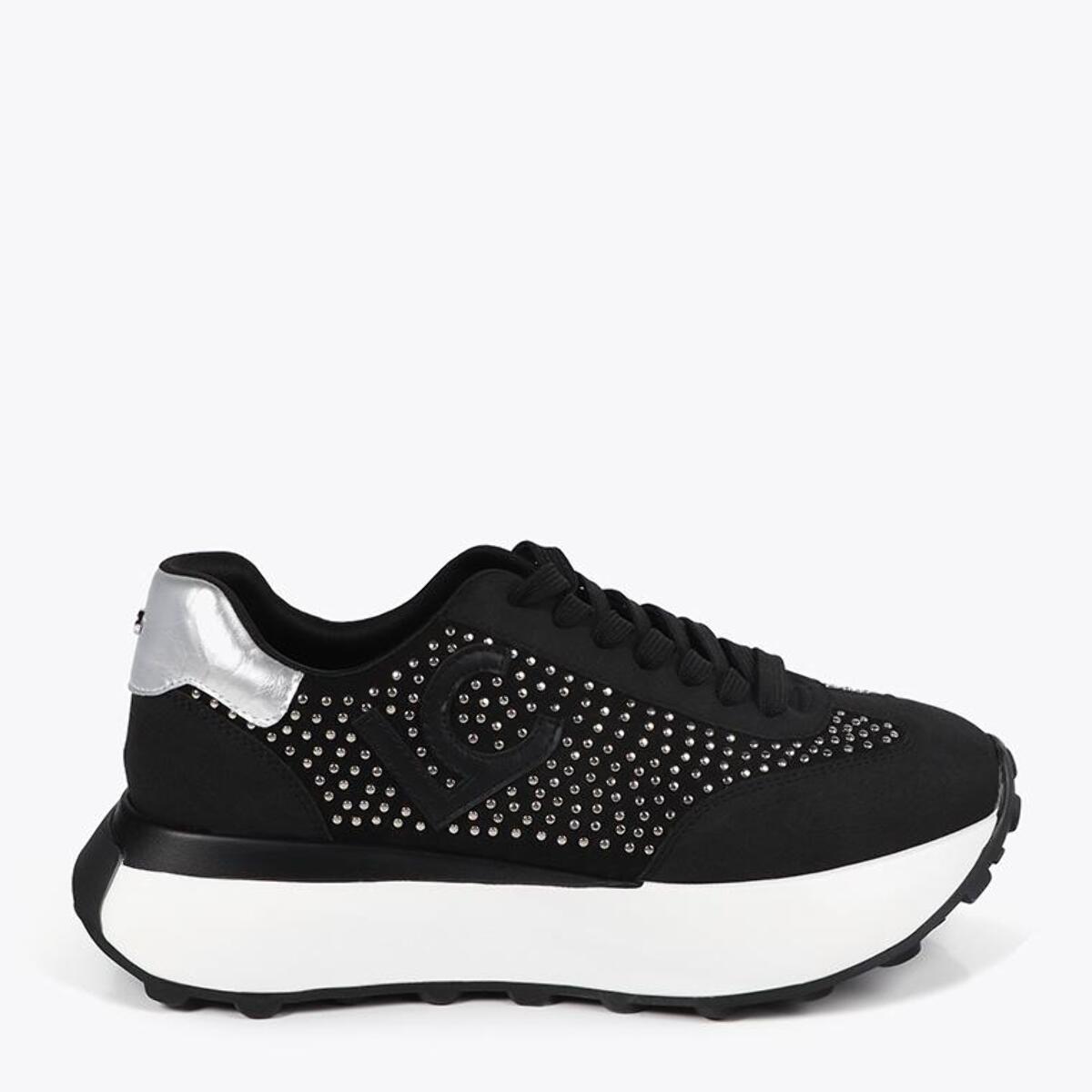 Sneakers Platform con Borchie Metalliche