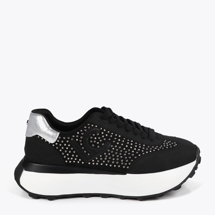 Sneakers Platform con Borchie Metalliche