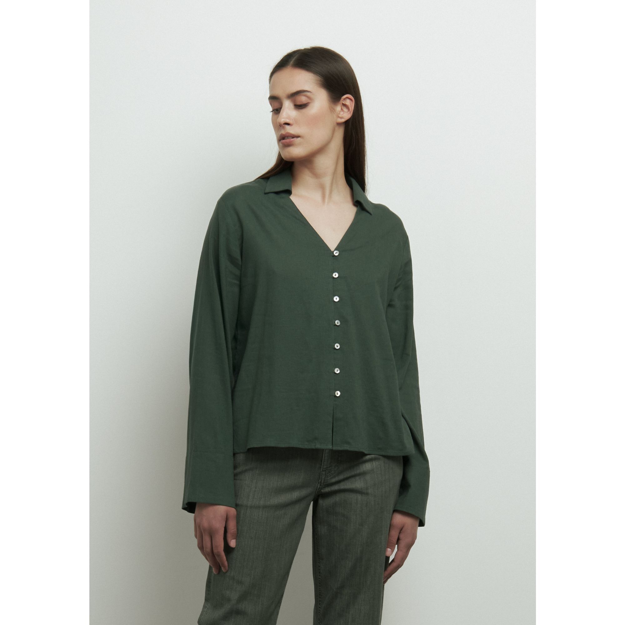 CAMICIA VERDE SCURO CONBIPEL