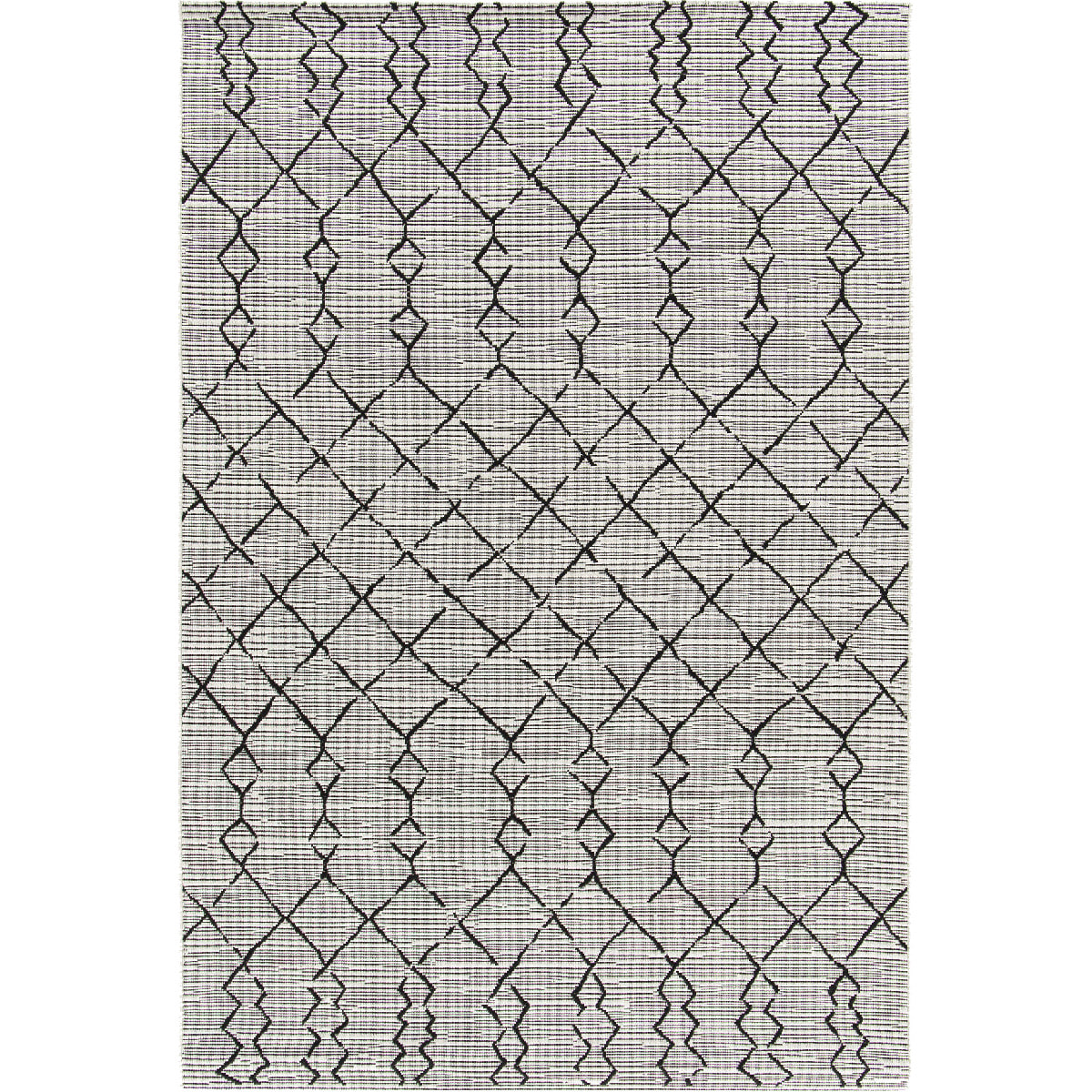 Tapis extérieur tissé kilim rectangle PAPO