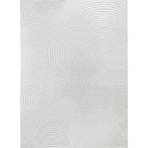 KOANA Alfombra de Interior/Exterior con Motivos 3D en Relieve