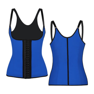 Corset Latex Shape Azul