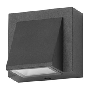 Forlight Aplique Ip54 Loyd Single Emission Led 2,1W 3000K Negro 96Lm