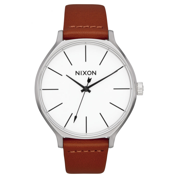 Reloj Nixon A12501113 Mujer Analogico Cuarzo con Correa de Cuero