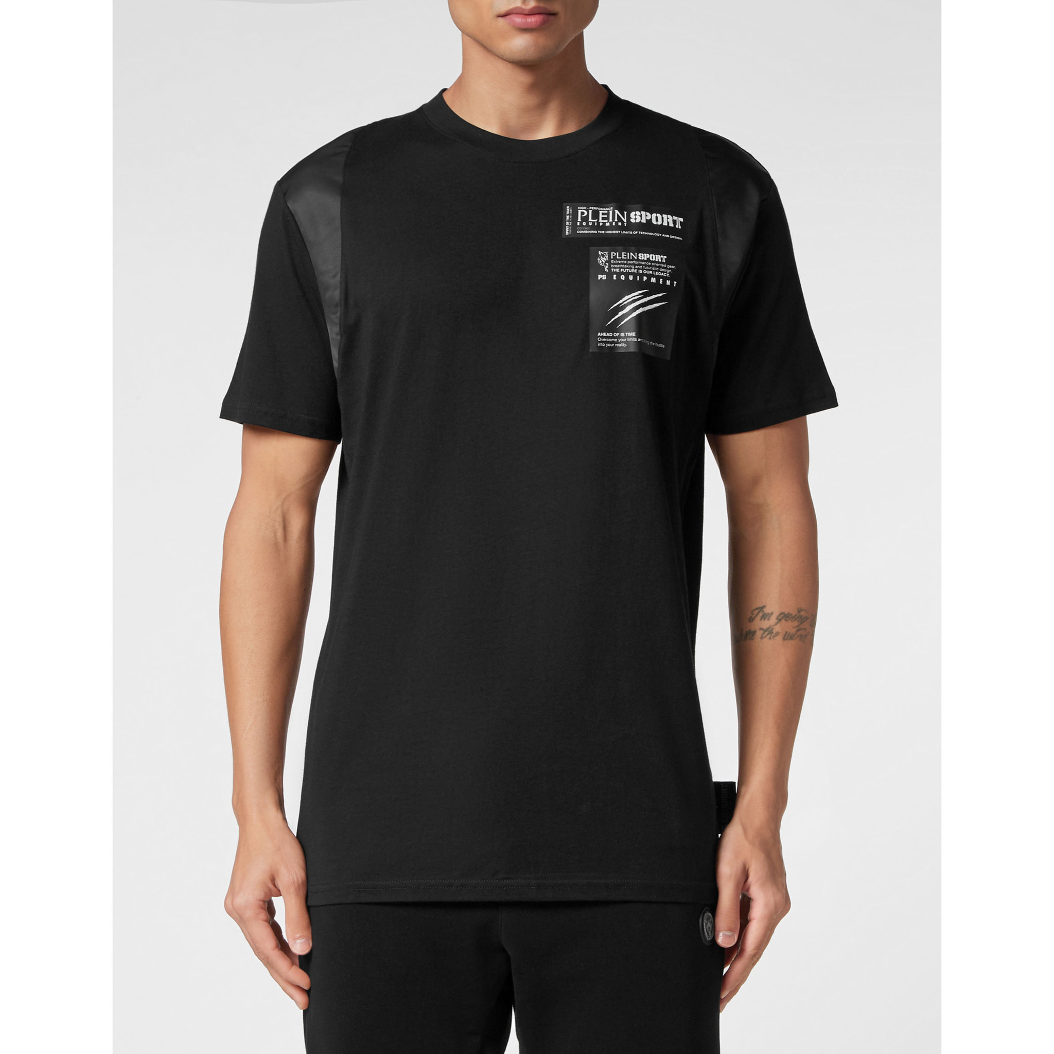 PLEIN SPORT T-shirt girocollo a maniche corte GLOBAL EXPRESS EDITION
