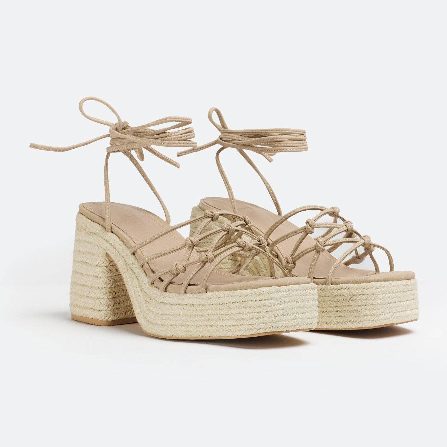 Sandalias de tacón Lena 10 cm