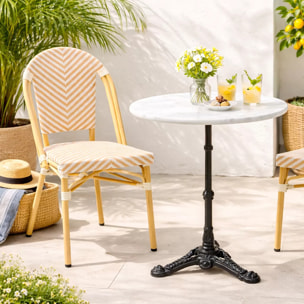 Chaise de jardin Montmartre beige Kare Design
