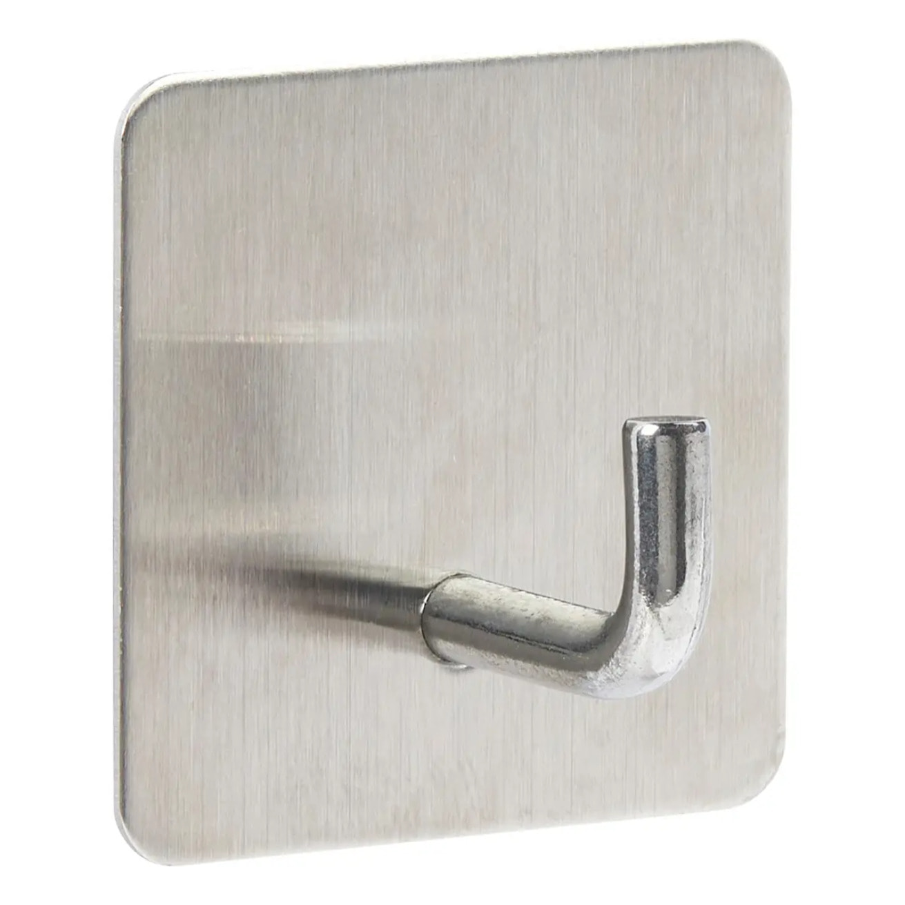 4 patères adhésives "Stiky" 4,5x2,7cm